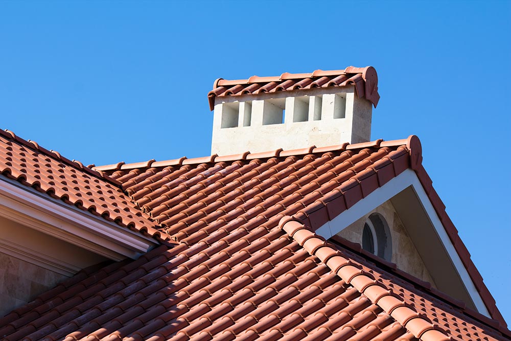 clay tile roof