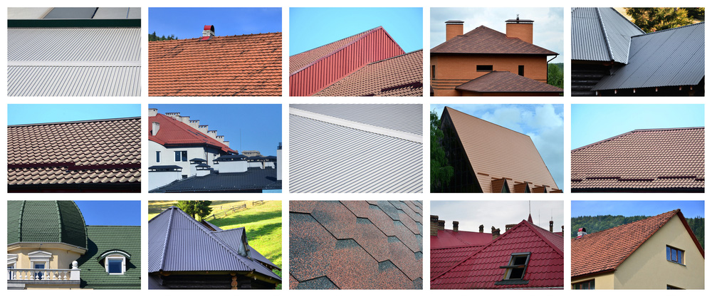 hoes with variety of roofs