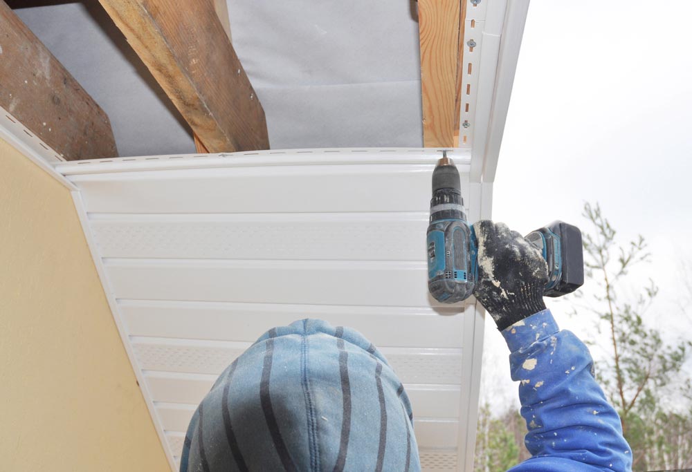 Soffit repairs