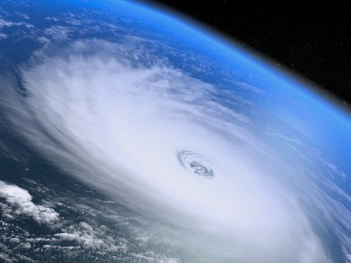 storm from space